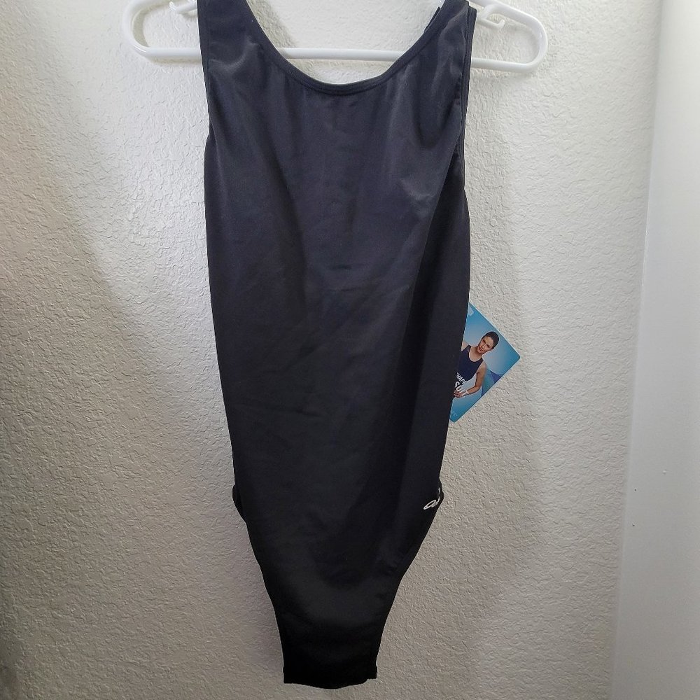 NWT Women's One-Piece Black Bathing Suit